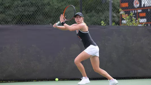 Princeton University women's tennis, Princeton Invitational, Princeton, NJ, September 15, 2018.