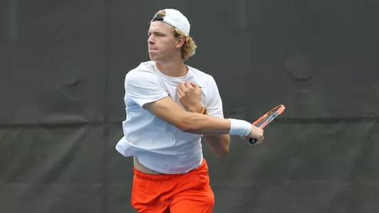 Princeton University men's tennis action, Ivy Plus Tournament, Princeton, NJ, September 22, 2018.