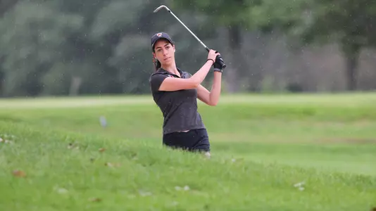 Princeton University women's golf action, Princeton, NJ, September 23, 2018.