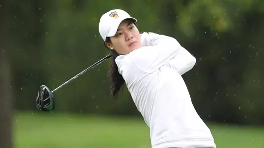 Princeton University women's golf action, Princeton, NJ, September 23, 2018.