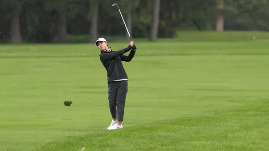 Princeton University women's golf action, Princeton, NJ, September 23, 2018.