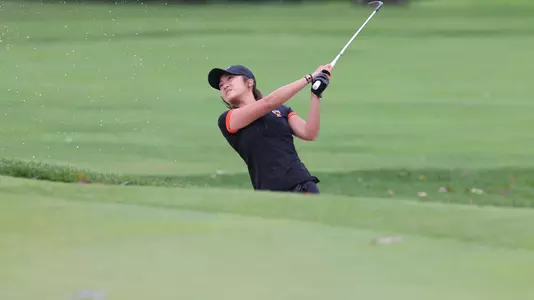 Princeton University women's golf action, Princeton, NJ, September 23, 2018.