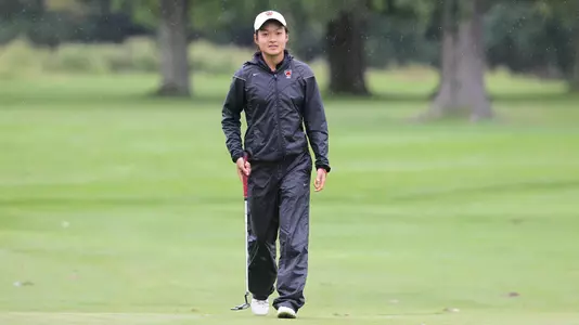 Princeton University women's golf action, Princeton, NJ, September 23, 2018.