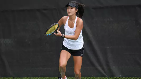 Princeton University women's tennis action Princeton, NJ, September 13 2019.