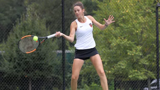 Princeton University women's tennis action Princeton, NJ, September 13 2019.