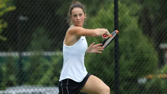 Princeton University women's tennis action Princeton, NJ, September 13 2019.