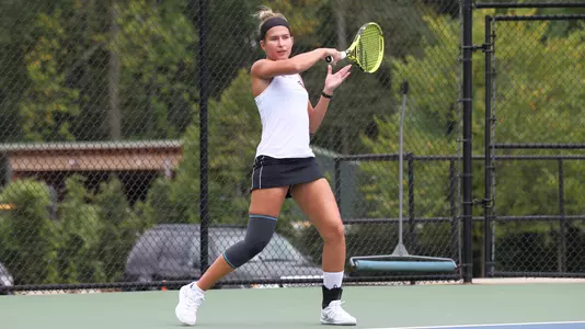 Princeton University women's tennis action Princeton, NJ, September 13 2019.