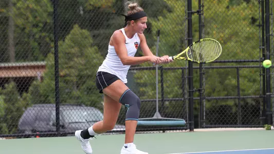 Princeton University women's tennis action Princeton, NJ, September 13 2019.