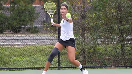 Princeton University women's tennis action Princeton, NJ, September 13 2019.