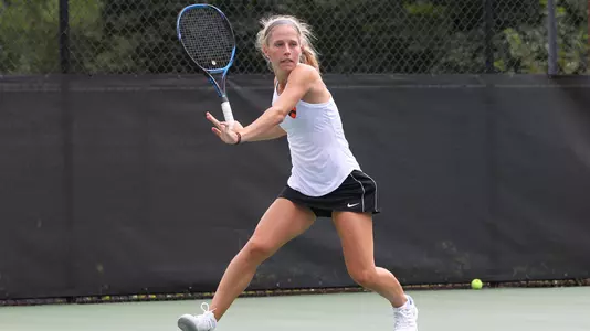 Princeton University women's tennis action Princeton, NJ, September 13 2019.