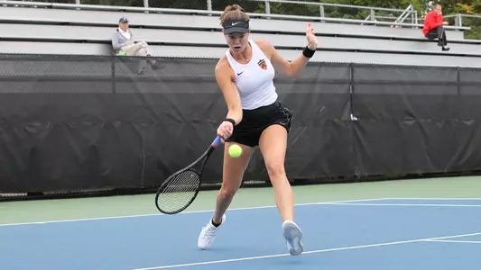 Princeton University women's tennis action Princeton, NJ, September 13 2019.