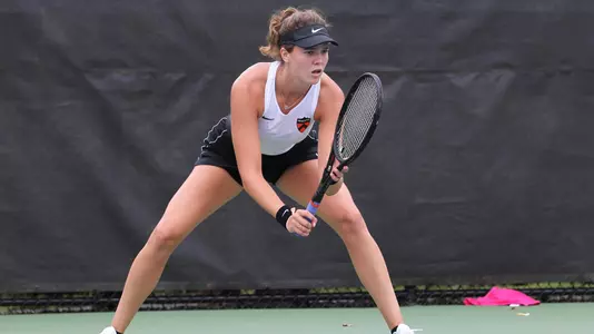 Princeton University women's tennis action Princeton, NJ, September 13 2019.