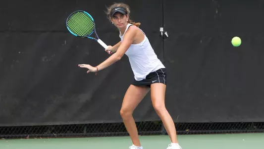 Princeton University women's tennis action Princeton, NJ, September 13 2019.
