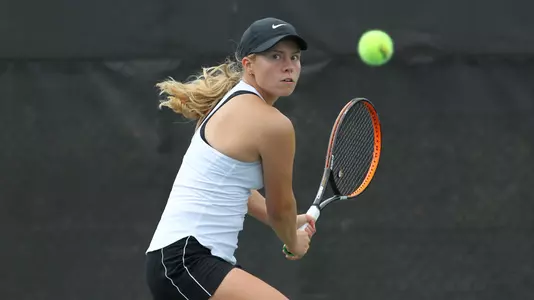 Princeton University women's tennis action Princeton, NJ, September 13 2019.