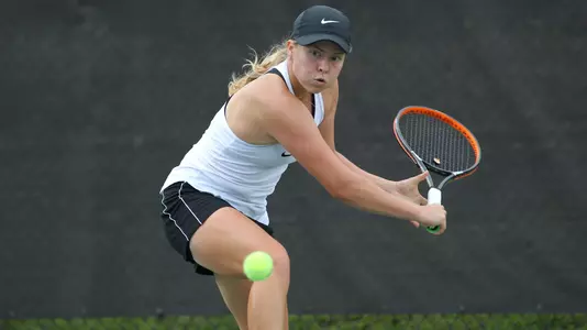 Princeton University women's tennis action Princeton, NJ, September 13 2019.