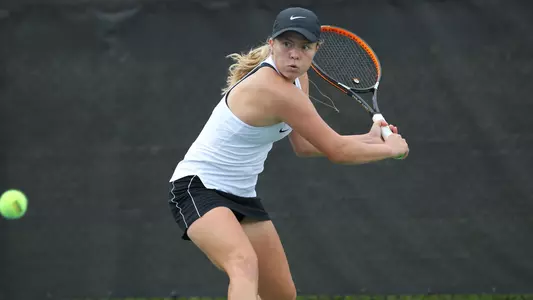 Princeton University women's tennis action Princeton, NJ, September 13 2019.