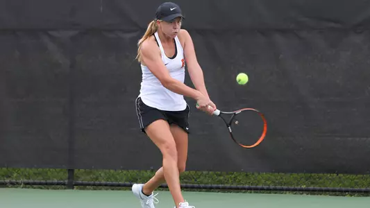Princeton University women's tennis action Princeton, NJ, September 13 2019.
