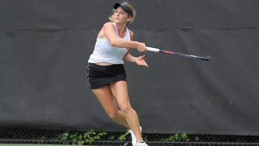Princeton University women's tennis action Princeton, NJ, September 13 2019.