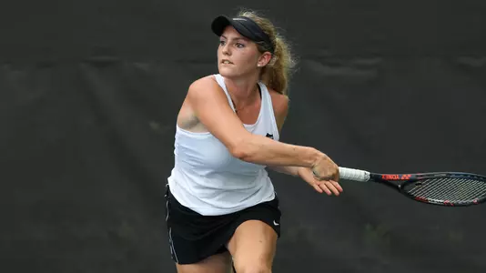 Princeton University women's tennis action Princeton, NJ, September 13 2019.