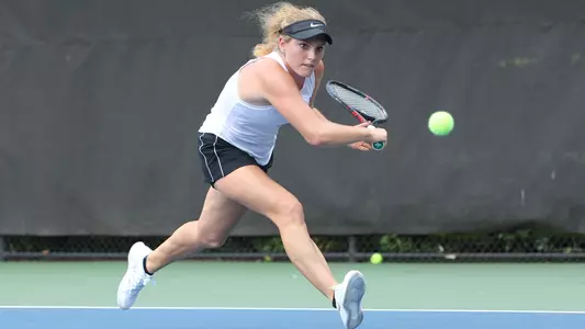 Princeton University women's tennis action Princeton, NJ, September 13 2019.