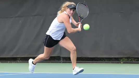 Princeton University women's tennis action Princeton, NJ, September 13 2019.