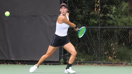 Princeton University women's tennis action Princeton, NJ, September 13 2019.