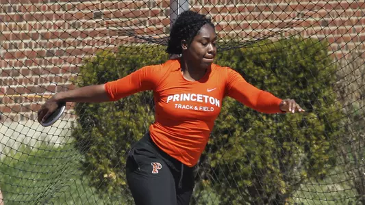 Princeton University men's and women's track and field, Sam Howell Invitational, Princeton, NJ, April 6, 2019.