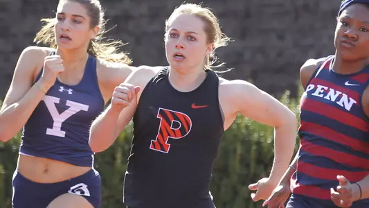 Princeton University men's and women's track and field, Sam Howell Invitational, Princeton, NJ, April 6, 2019.