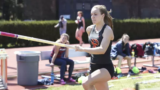 Princeton University men's and women's track and field, Sam Howell Invitational, Princeton, NJ, April 6, 2019.