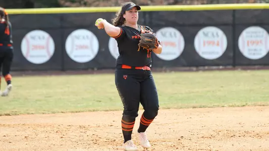 Princeton University softball vs. Yale, Princeton, NJ, March24, 2019.