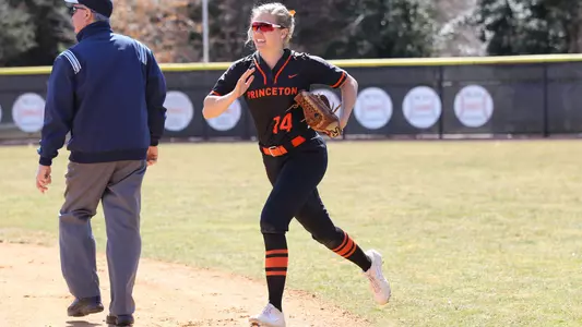 Princeton University softball vs. Yale, Princeton, NJ, March24, 2019.