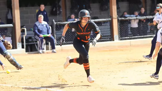 Princeton University softball vs. Yale, Princeton, NJ, March24, 2019.