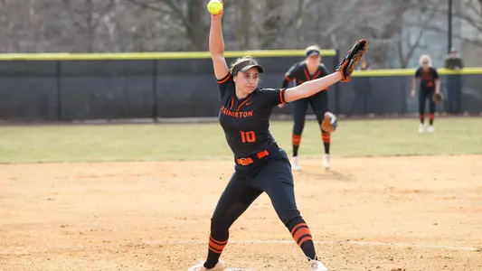 Princeton University softball vs. Yale, Princeton, NJ, March24, 2019.