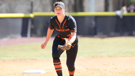 Princeton University softball vs. Yale, Princeton, NJ, March24, 2019.