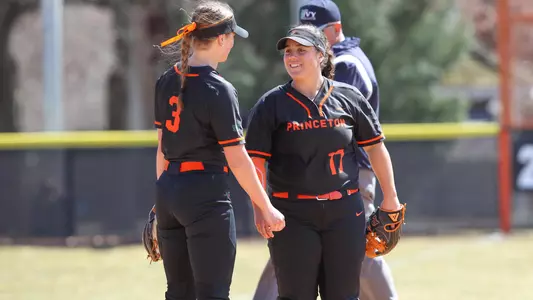 Princeton University softball vs. Yale, Princeton, NJ, March24, 2019.