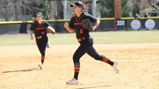 Princeton University softball vs. Yale, Princeton, NJ, March24, 2019.