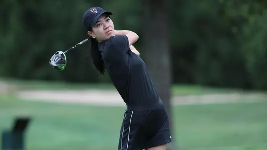Princeton University women's golf action photos, Princeton, NJ, September 6 2019.