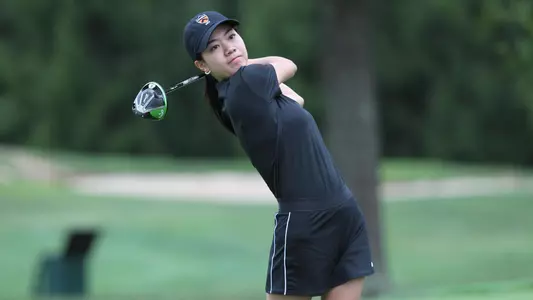 Princeton University women's golf action photos, Princeton, NJ, September 6 2019.