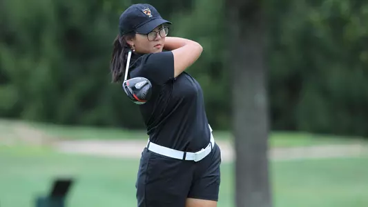 Princeton University women's golf action photos, Princeton, NJ, September 6 2019.
