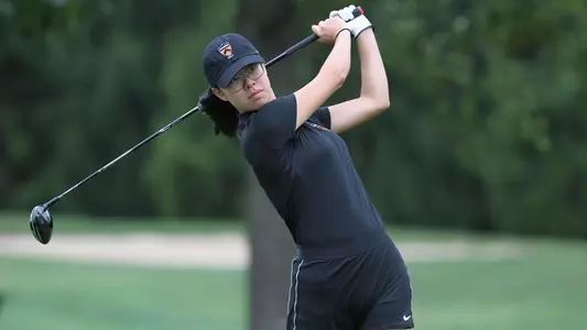 Princeton University women's golf action photos, Princeton, NJ, September 6 2019.