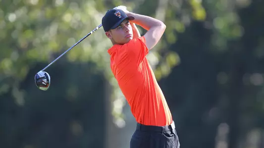 Princeton University men's golf action, Princeton, NJ, September 11 2019.