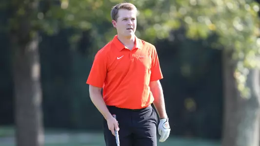 Princeton University men's golf action, Princeton, NJ, September 11 2019.