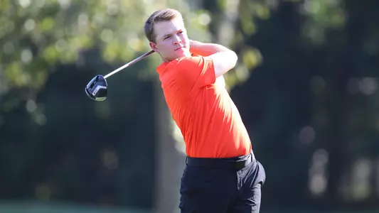 Princeton University men's golf action, Princeton, NJ, September 11 2019.