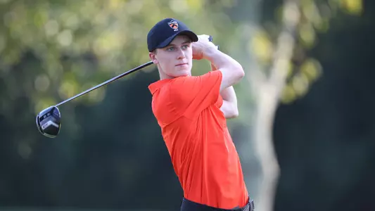Princeton University men's golf action, Princeton, NJ, September 11 2019.