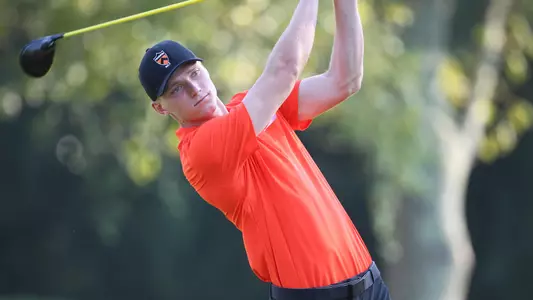 Princeton University men's golf action, Princeton, NJ, September 11 2019.