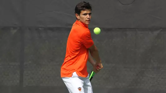 Princeton University men's tennis action, Princeton, NJ, September 20, 2019.