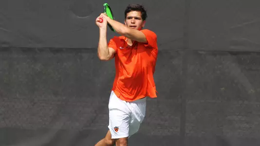 Princeton University men's tennis action, Princeton, NJ, September 20, 2019.
