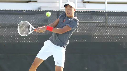 Princeton University men's tennis action, Princeton, NJ, September 20, 2019.