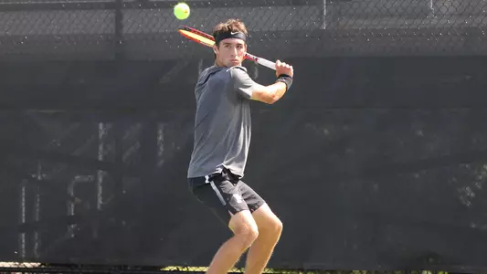 Princeton University men's tennis action, Princeton, NJ, September 20, 2019.