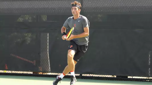 Princeton University men's tennis action, Princeton, NJ, September 20, 2019.